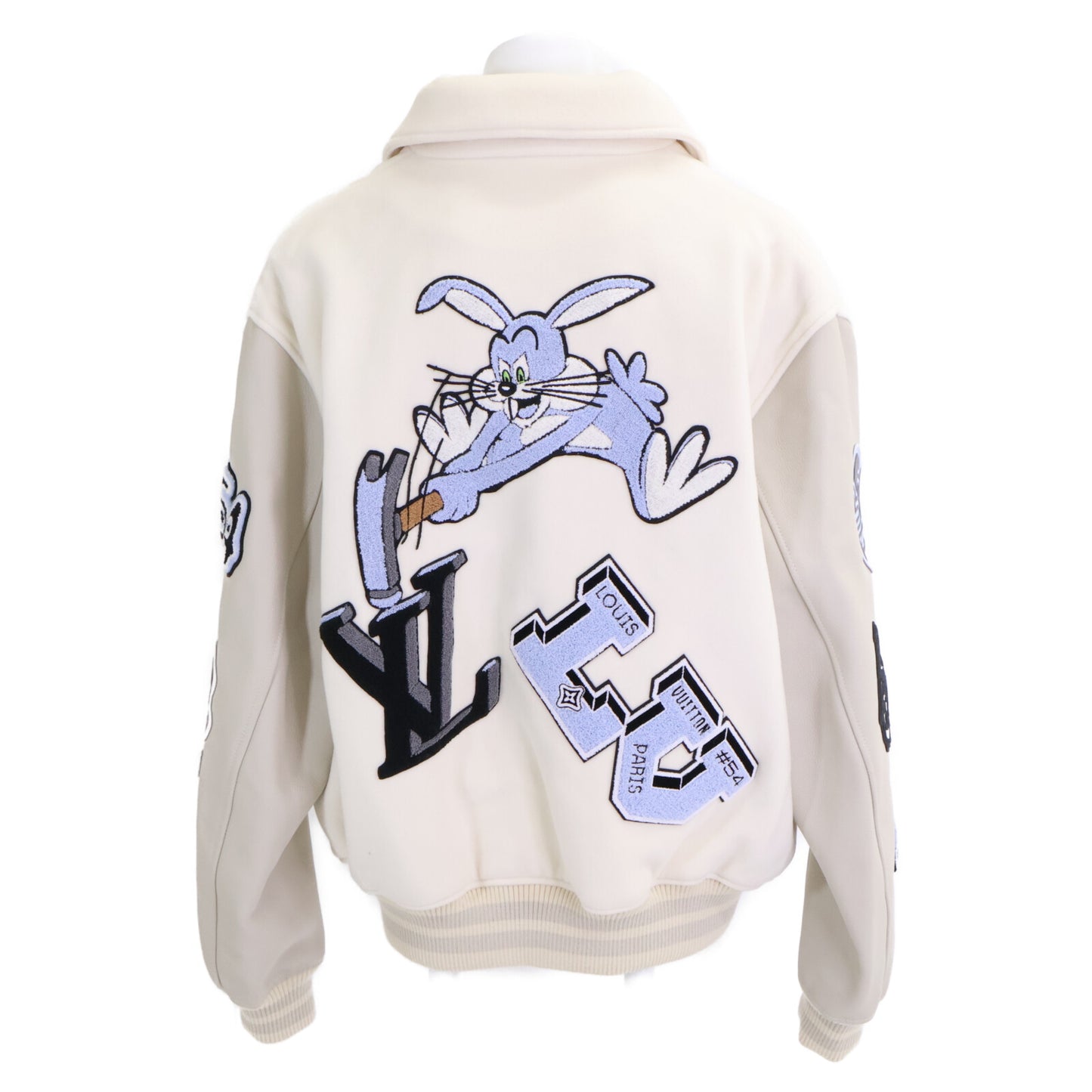 LOUIS VUITTON ルイヴィトン 【国内正規】RM222 MJY HNL91E マルチパッチ ミックスドレザー バーシティジャケット ジャケット