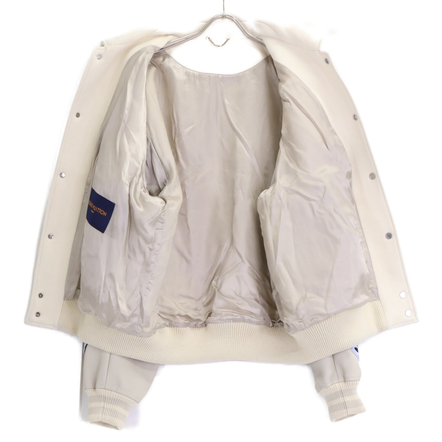 LOUIS VUITTON ルイヴィトン 【国内正規】RM222 MJY HNL91E マルチパッチ ミックスドレザー バーシティジャケット ジャケット