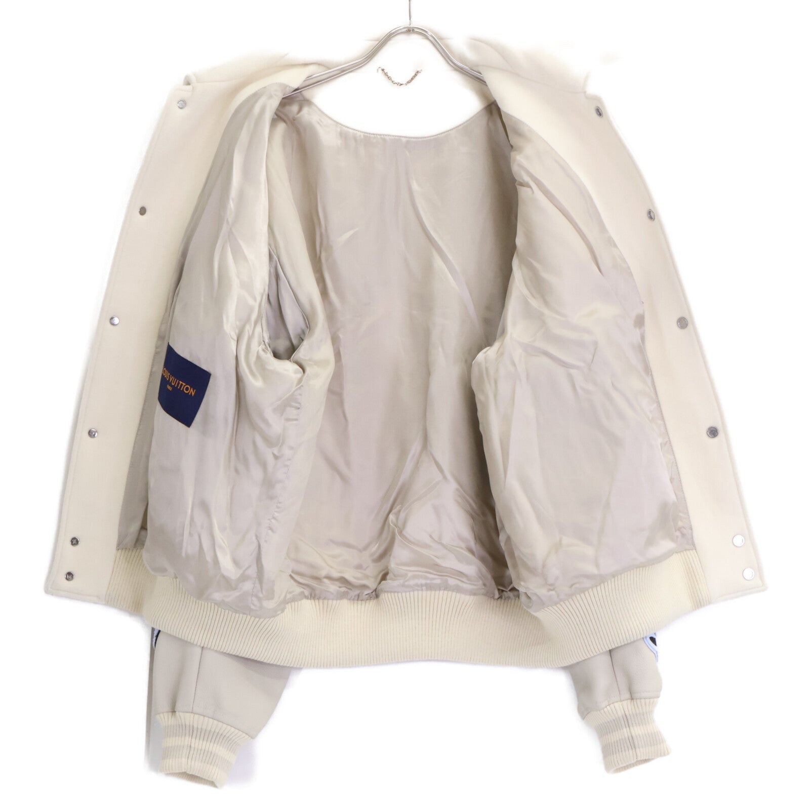 LOUIS VUITTON ルイヴィトン 【国内正規】RM222 MJY HNL91E マルチパッチ ミックスドレザー バーシティジャケット ジャケット