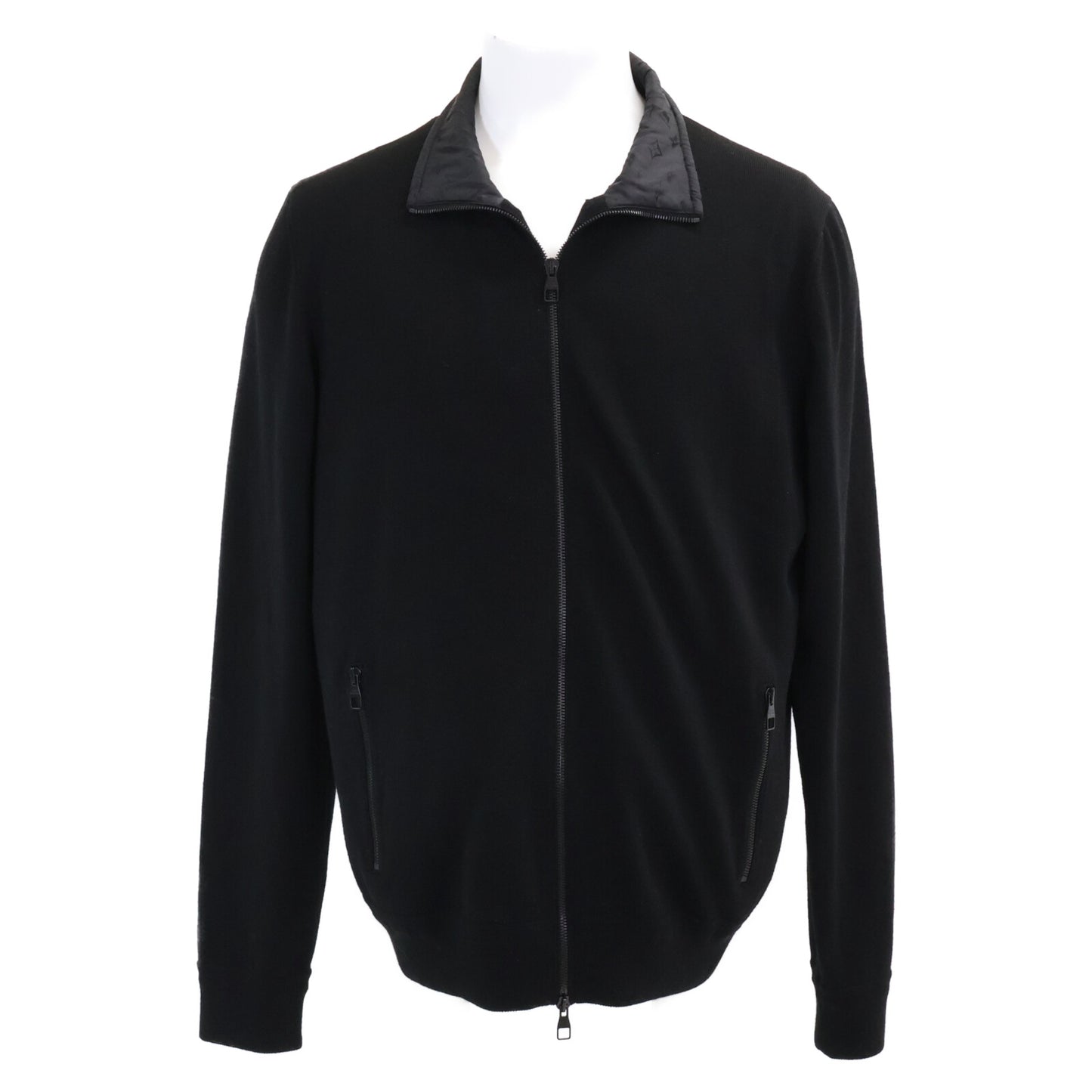LOUIS VUITTON Louis Vuitton [Domestic official] RM182M GVF HFN18W Knitted Jacket with Padded Vest