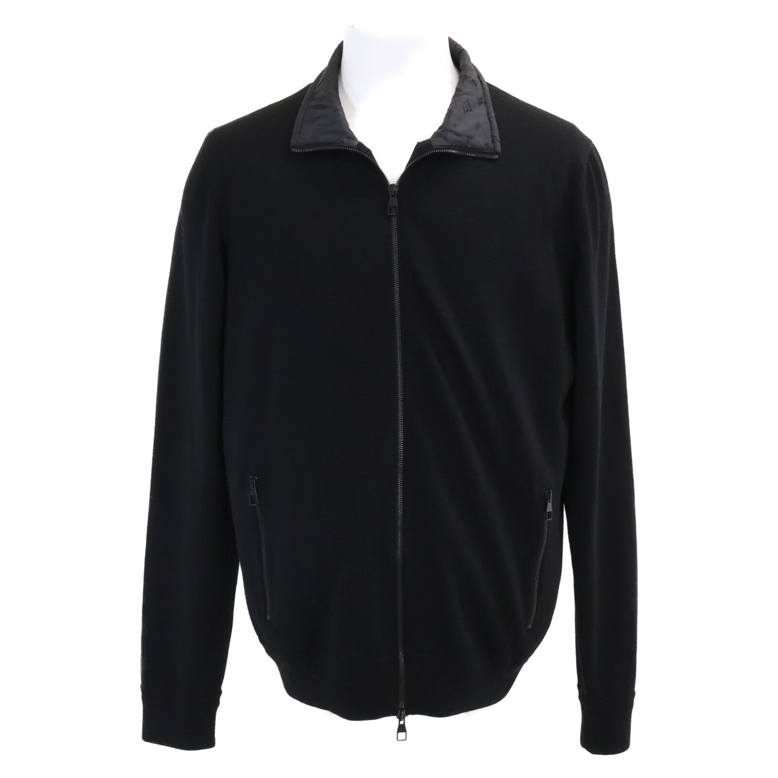 LOUIS VUITTON Louis Vuitton [Domestic official] RM182M GVF HFN18W Knitted Jacket with Padded Vest