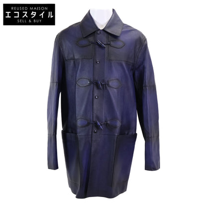berluti ベルルッティ 【美品/国内正規】R19LCL39KAIP グレインド パティーヌ レザー ダッフル コート