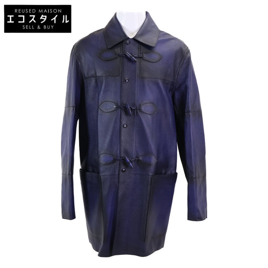 berluti ベルルッティ 【美品/国内正規】R19LCL39KAIP グレインド パティーヌ レザー ダッフル コート