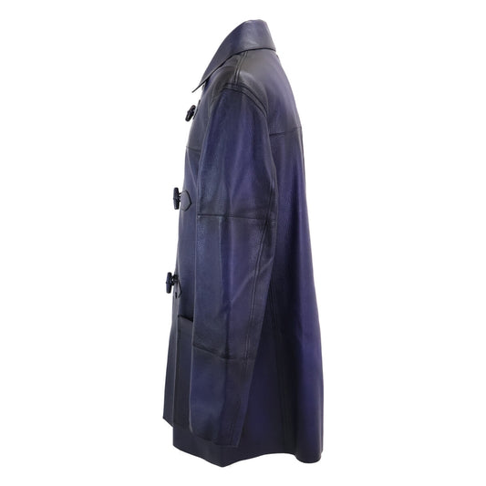 berluti ベルルッティ 【美品/国内正規】R19LCL39KAIP グレインド パティーヌ レザー ダッフル コート