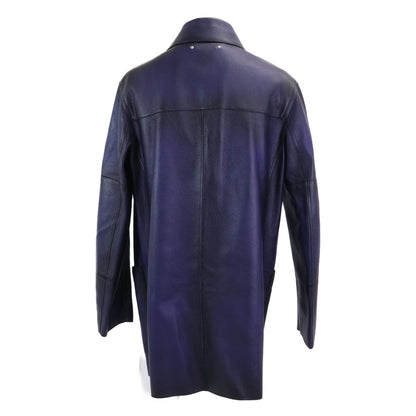 berluti ベルルッティ 【美品/国内正規】R19LCL39KAIP グレインド パティーヌ レザー ダッフル コート