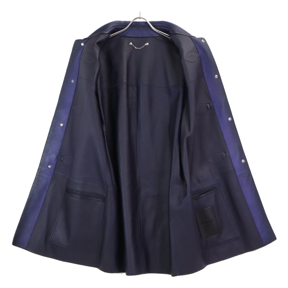 berluti 伯尔鲁帝 【美品/国内正品】R19LCL39KAIP 粒面古法染色皮革粗呢大衣