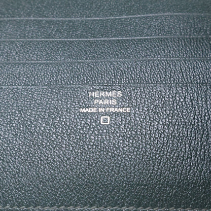 HERMES エルメス 新品同様 A刻印 MC2 コペルニクス アリゲーター 二つ折り財布 二つ折り財布（小銭入れなし）