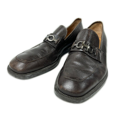 SalvatoreFerragamo サルバトーレフェラガモ ガンチーニ レザー ローファー シューズ