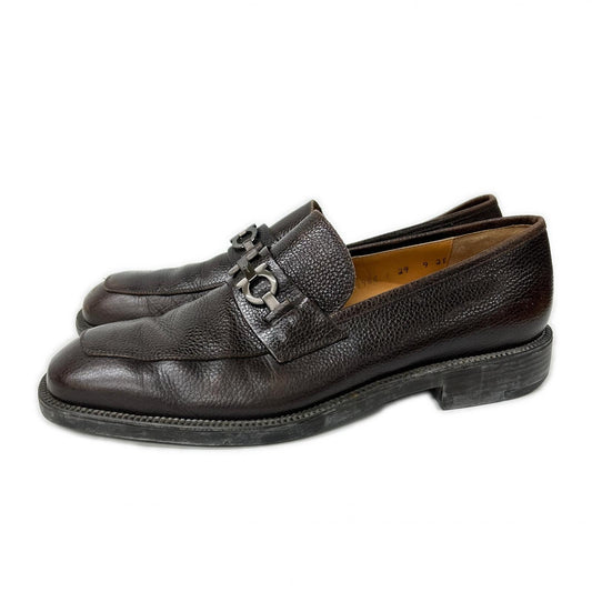 SalvatoreFerragamo サルバトーレフェラガモ ガンチーニ レザー ローファー シューズ
