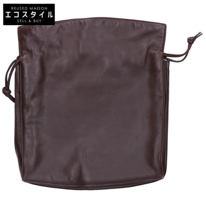 LOEWE ロエベ フラメンコ レザー 巾着 ハンドバッグ