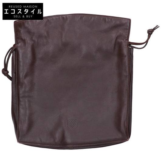 LOEWE ロエベ フラメンコ レザー 巾着 ハンドバッグ
