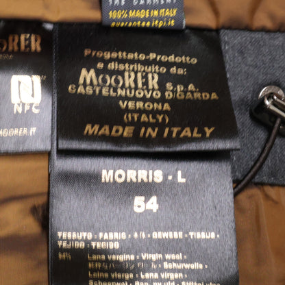 MOORER ムーレー 国内正規 MORRIS-L ウール ダブルブレスト ダウンジャケット ジャケット