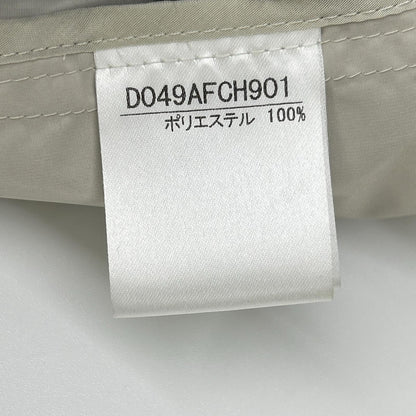 Papas パパス D049AFCH901 アイボリー ナイロン ステンカラー コート コート