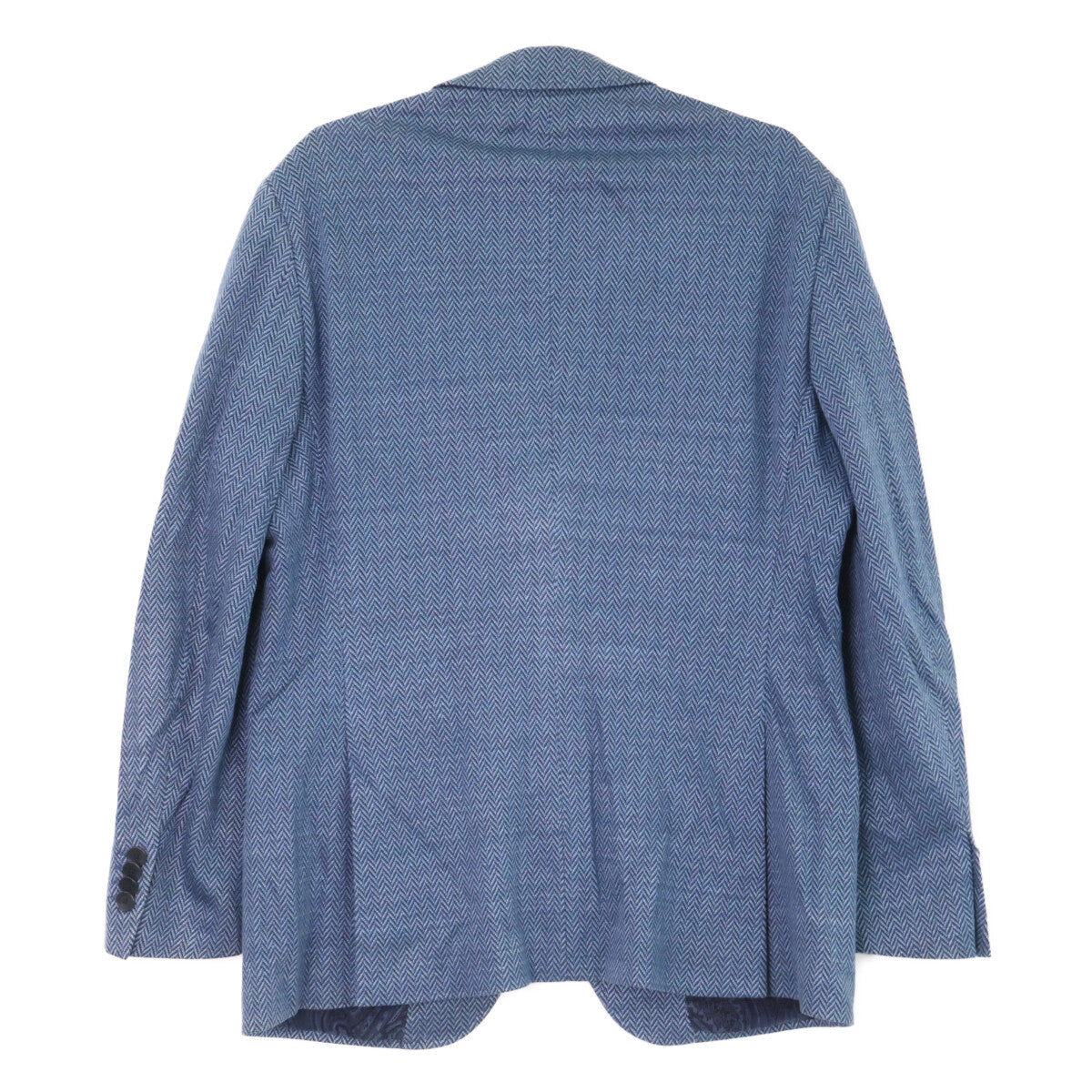 ETRO エトロ 【国内正規】1187Q NEW JERSEY ヘリンボーン 裏地ペイズリー 2Bテーラードジャケット ジャケット
