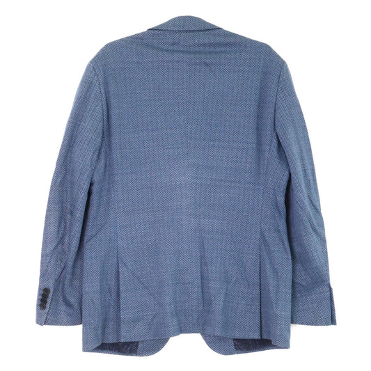 ETRO エトロ 【国内正規】1187Q NEW JERSEY ヘリンボーン 裏地ペイズリー 2Bテーラードジャケット ジャケット