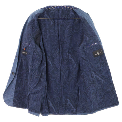 ETRO Etro [Domestic official] 1187Q NEW JERSEY herringbone paisley-lined 2-button tailored jacket jacket