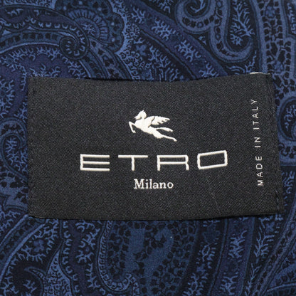 ETRO エトロ 【国内正規】1187Q NEW JERSEY ヘリンボーン 裏地ペイズリー 2Bテーラードジャケット ジャケット