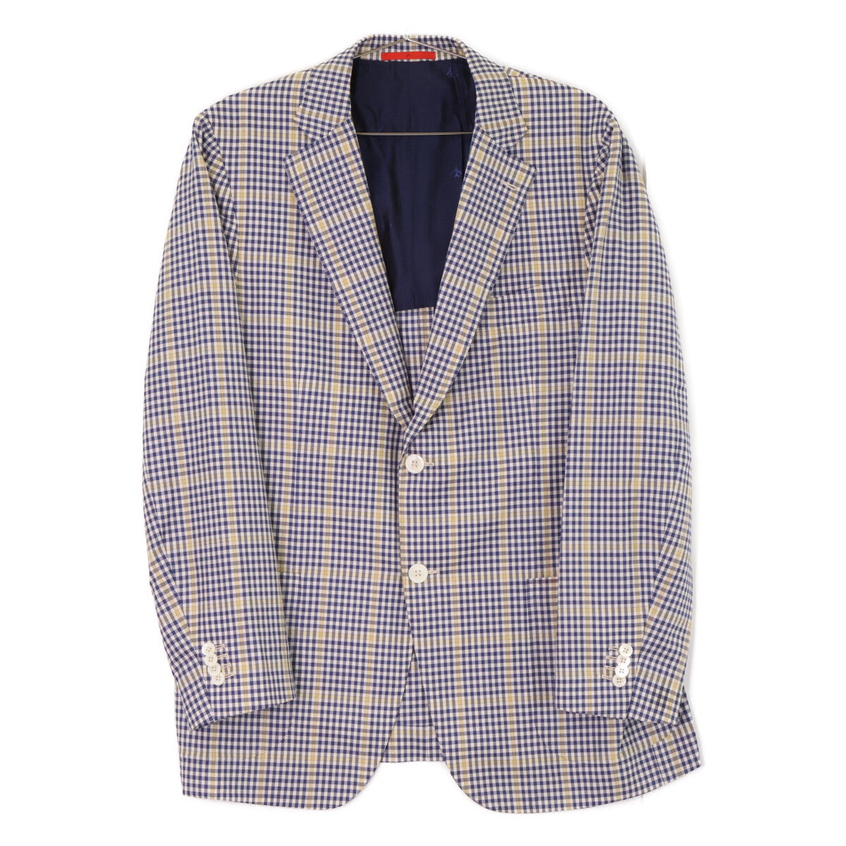 ISAIA イザイア 【国内正規】DELAIN SELECT チェック 2Bテーラードジャケット ジャケット