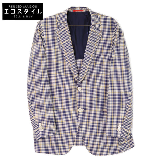 ISAIA イザイア 【国内正規】DELAIN SELECT チェック 2Bテーラードジャケット ジャケット