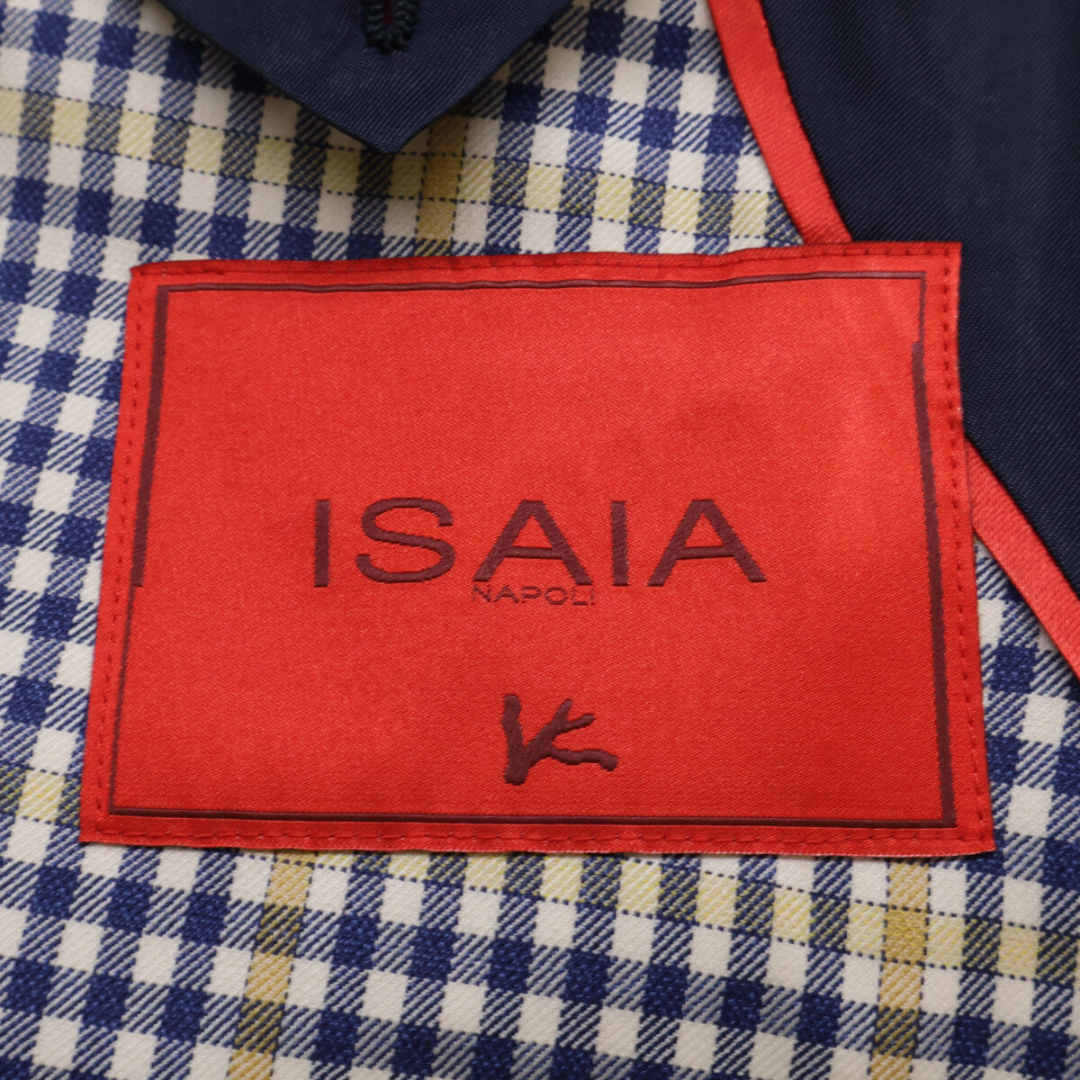 ISAIA イザイア 【国内正規】DELAIN SELECT チェック 2Bテーラードジャケット ジャケット