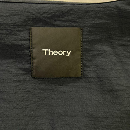 Theory セオリー ネイビー TREVOR KELSO ナイロン テーラードジャケット ジャケット