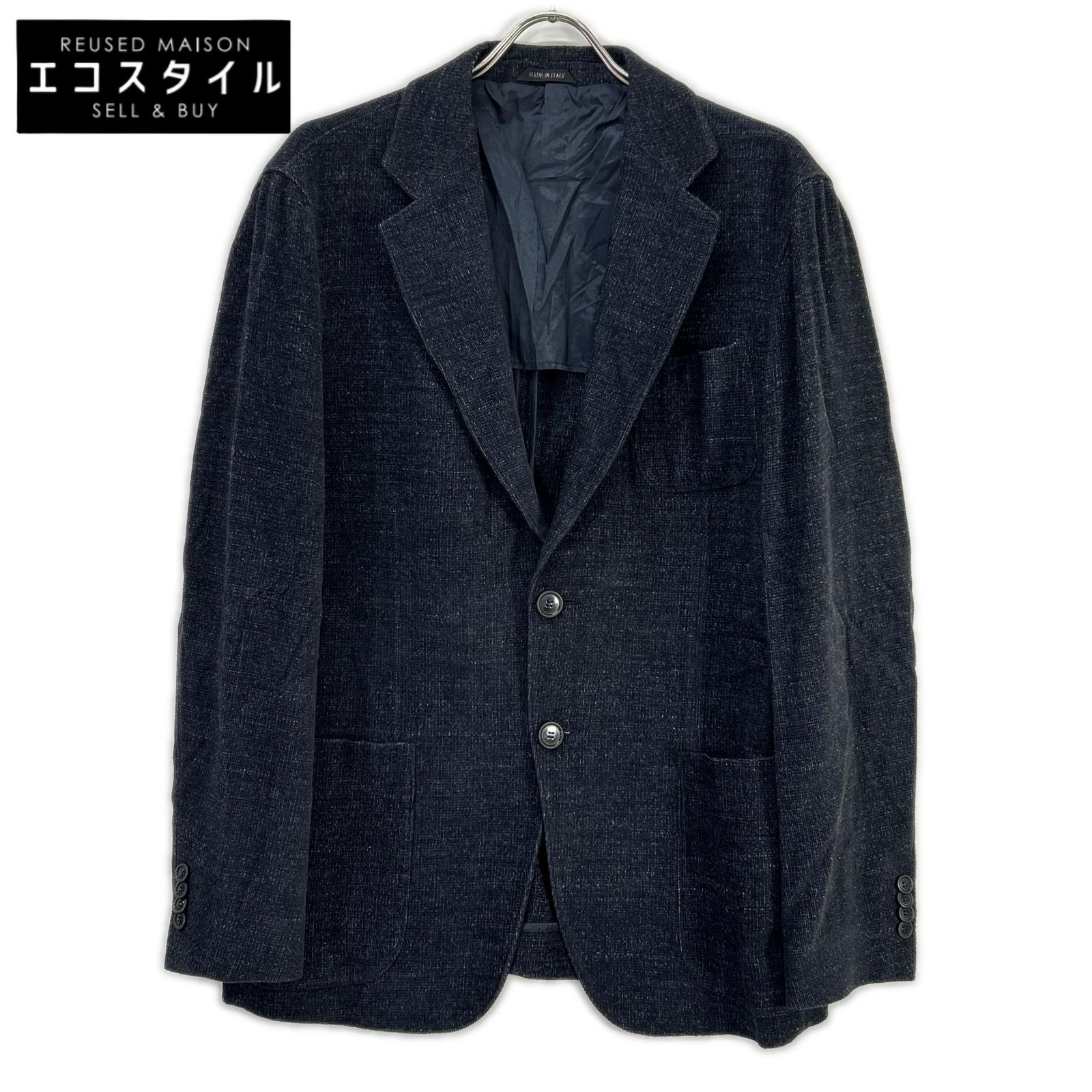 GIORGIOARMANI ジョルジオアルマーニ 8WGGG02B T02TF 21年 ネイビー UPTON シングルブレス ジャケット ジャケット