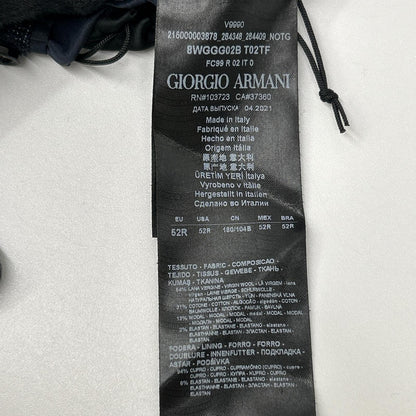 GIORGIOARMANI ジョルジオアルマーニ 8WGGG02B T02TF 21年 ネイビー UPTON シングルブレス ジャケット ジャケット
