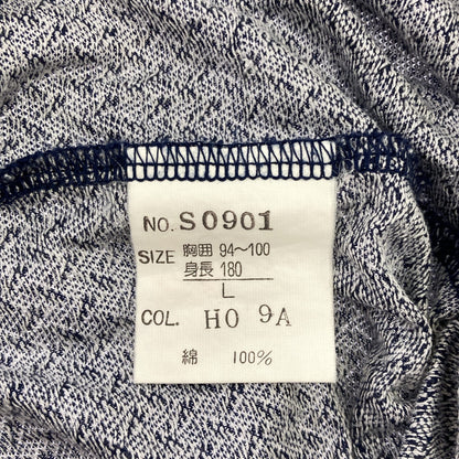 Christian Dior Christian Dior Navy Cotton All-Over Pattern Polo Shirt Top