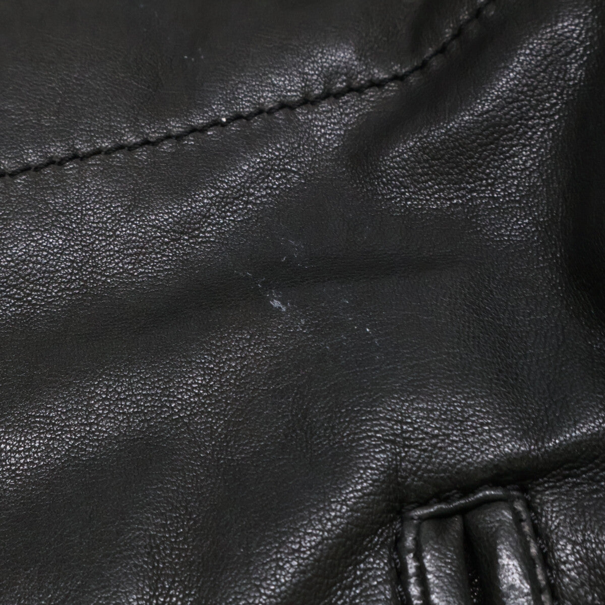 ARMANICOLLEZIONI Armani Collezioni Lamb Leather Hooded Padded Jacket Jacket
