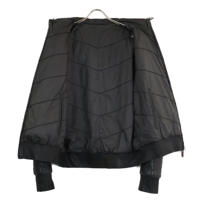 ARMANICOLLEZIONI Armani Collezioni Lamb Leather Hooded Padded Jacket Jacket