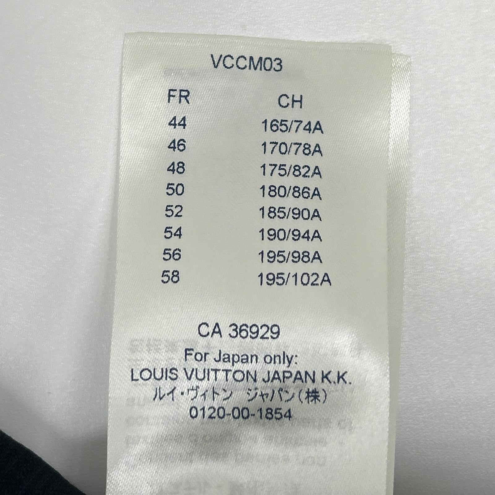 LOUIS VUITTON ルイヴィトン RM191F IQE HGCF4E 19年製 ネイビー チェック 2B テーラードジャケット ジャケット