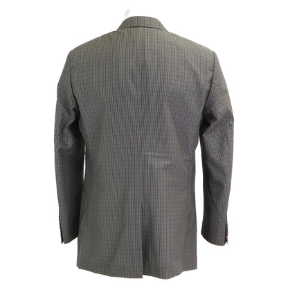 HERMES Erumesu G79206 Belvest-Made Silk Seersucker Jacket Jacket