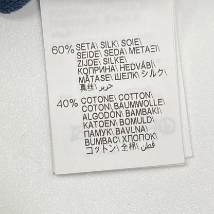 BRUNELLO CUCINELLI ブルネロクチネリ ネイビー シルクコットン テーラードジャケット ジャケット