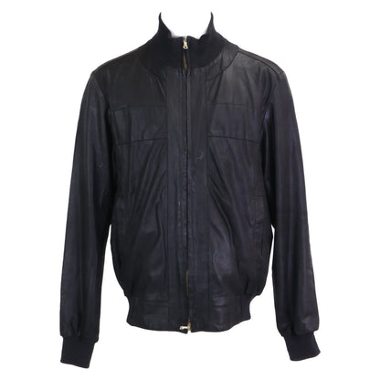 ISAIA イザイア ヌバックレザー ジップアップ ブルゾン ジャケット