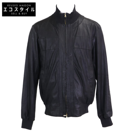 ISAIA イザイア ヌバックレザー ジップアップ ブルゾン ジャケット