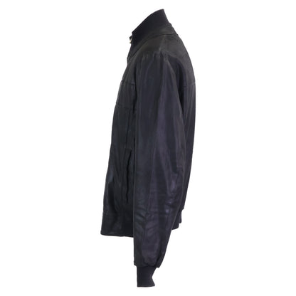 ISAIA イザイア ヌバックレザー ジップアップ ブルゾン ジャケット