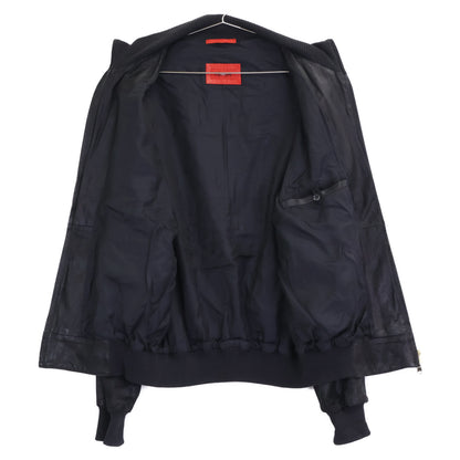 ISAIA イザイア ヌバックレザー ジップアップ ブルゾン ジャケット