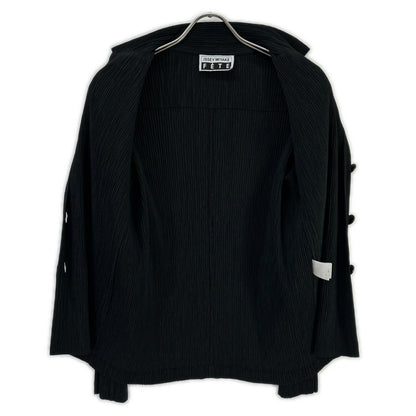 ISSEY MIYAKE FETE イッセイミヤケフェット IF52FD421 ブラック プリーツ テーラードジャケット ジャケット