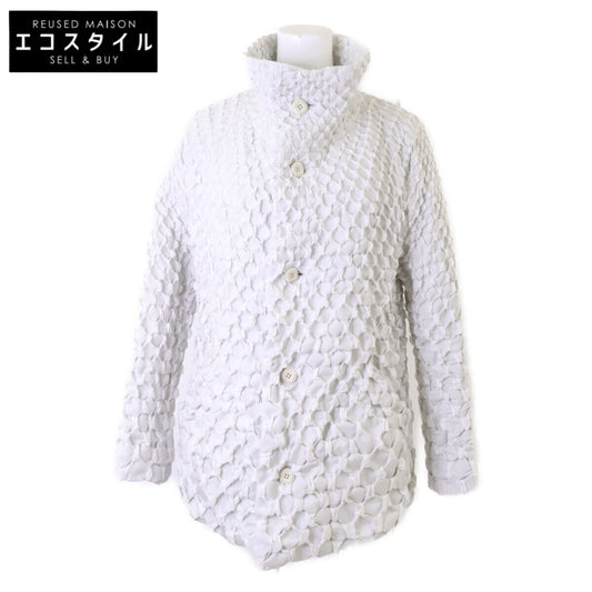 ISSEY MIYAKE イッセイミヤケ IM63FA001 リボン 3D スチーム ハーフ コート
