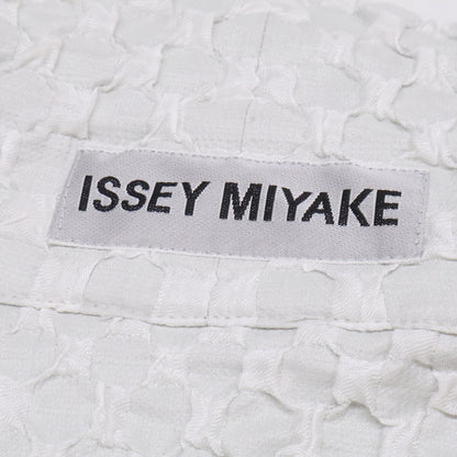 ISSEY MIYAKE イッセイミヤケ IM63FA001 リボン 3D スチーム ハーフ コート