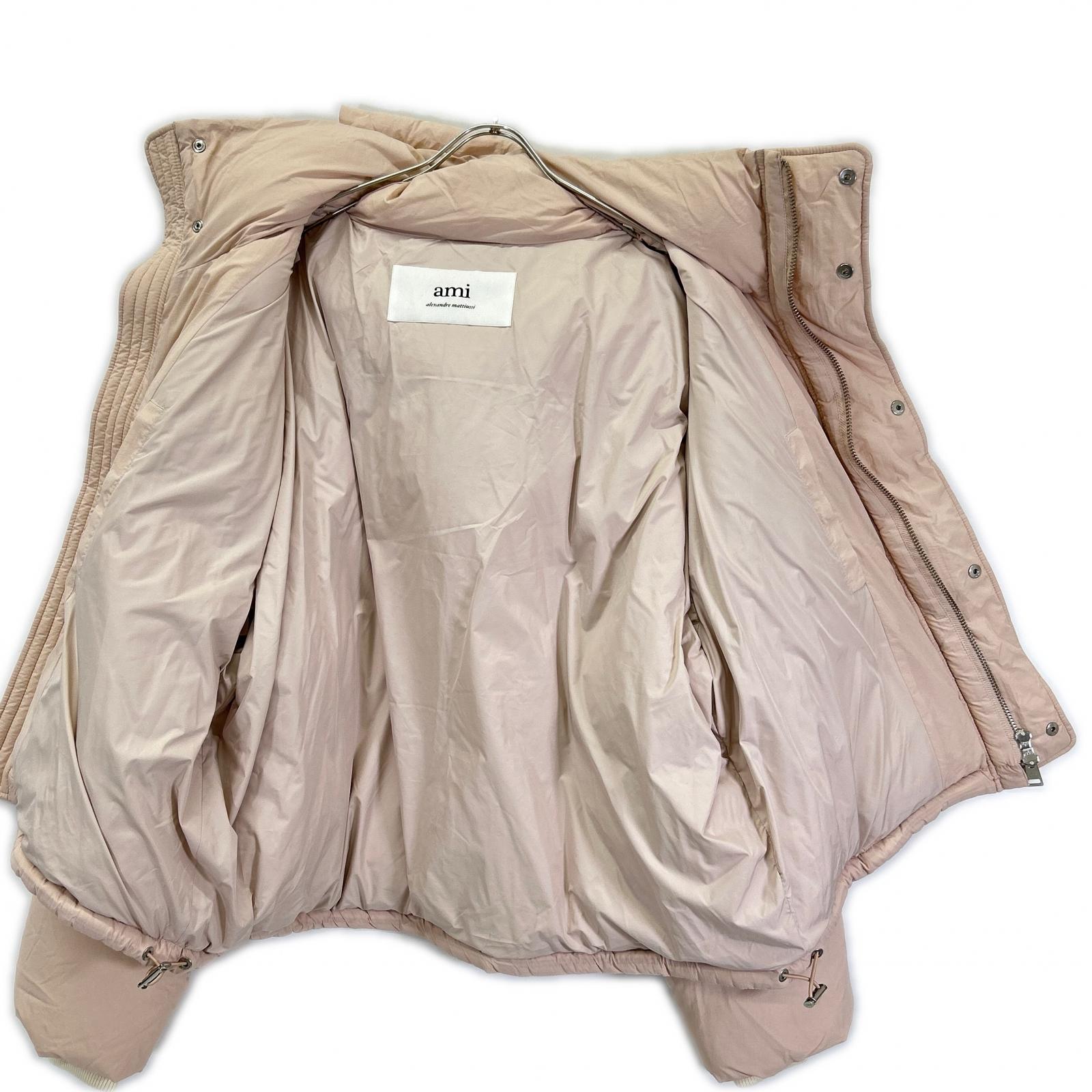 AMI PARIS アミパリス UJK402.PA0009 ピンク ダウンジャケット ジャケット