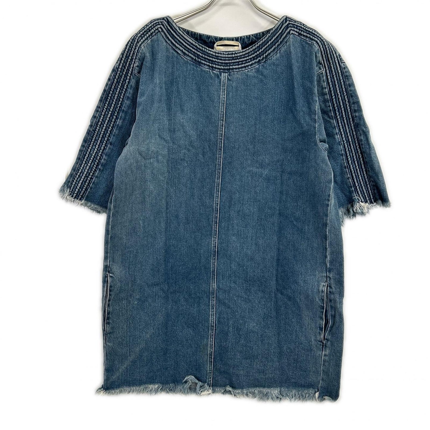 Chloe クロエ 16ADR80-16A151 ブルー デニム ワンピース ワンピース