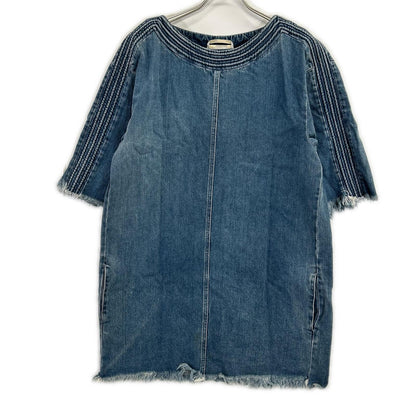 Chloe クロエ 16ADR80-16A151 ブルー デニム ワンピース ワンピース