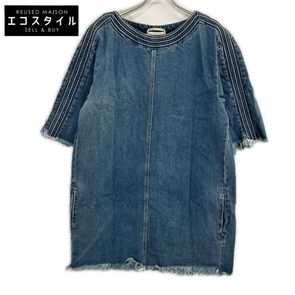 Chloe クロエ 16ADR80-16A151 ブルー デニム ワンピース ワンピース