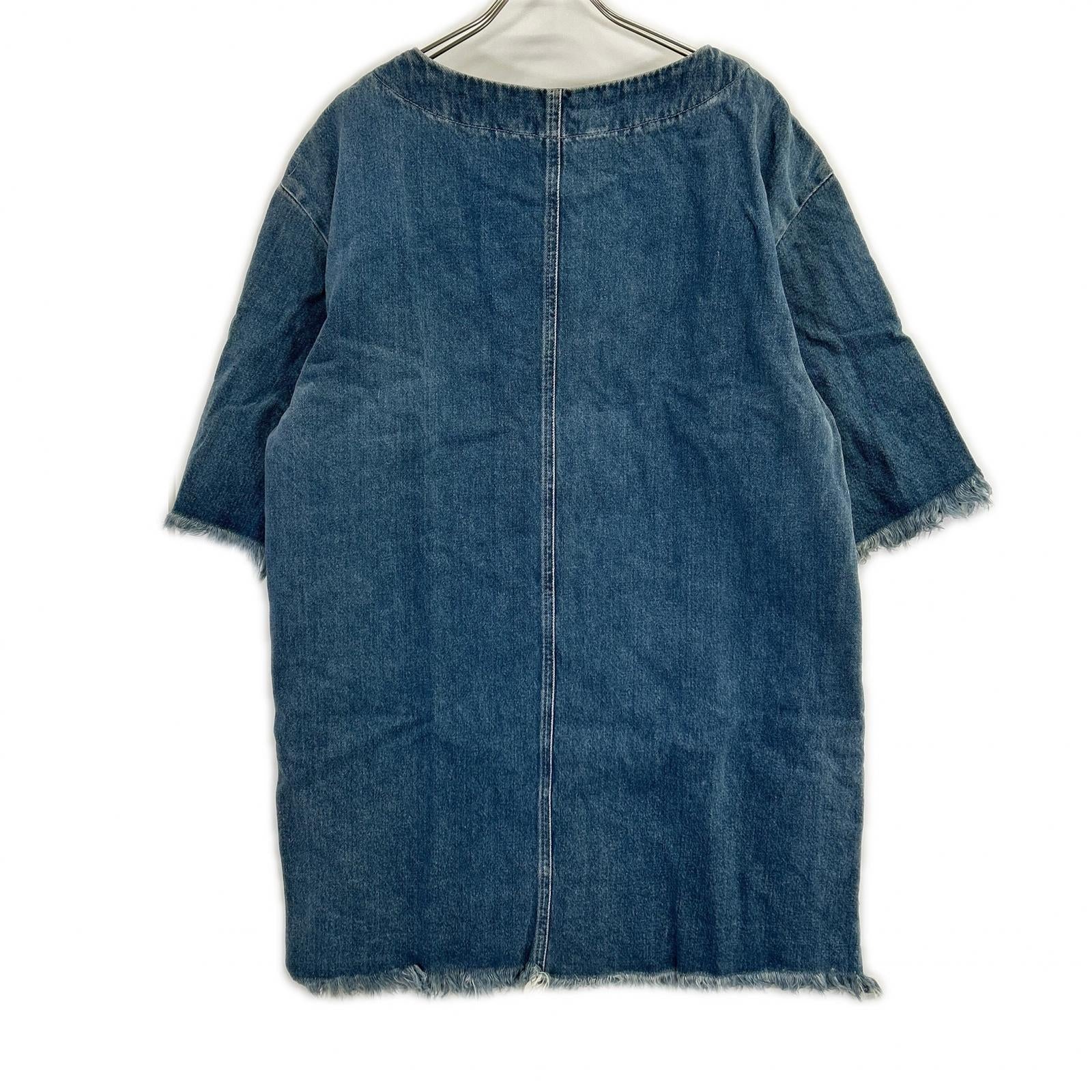 Chloe クロエ 16ADR80-16A151 ブルー デニム ワンピース ワンピース
