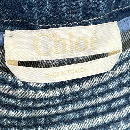 Chloe クロエ 16ADR80-16A151 ブルー デニム ワンピース ワンピース