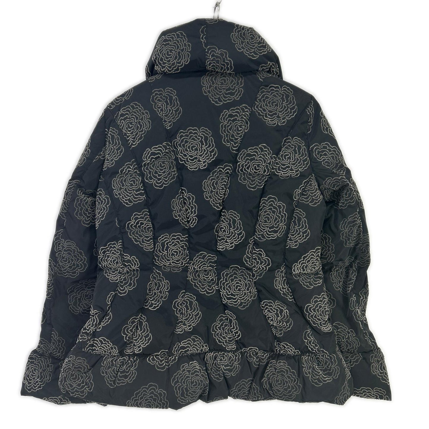 ARMANI COLLEZIONI DMB74WDM770 black floral padded jacket