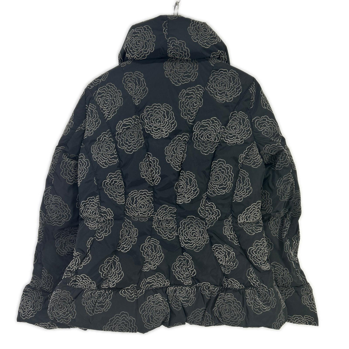 ARMANI COLLEZIONI DMB74WDM770 black floral padded jacket