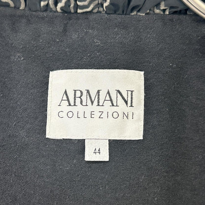 ARMANI COLLEZIONI DMB74WDM770 black floral padded jacket