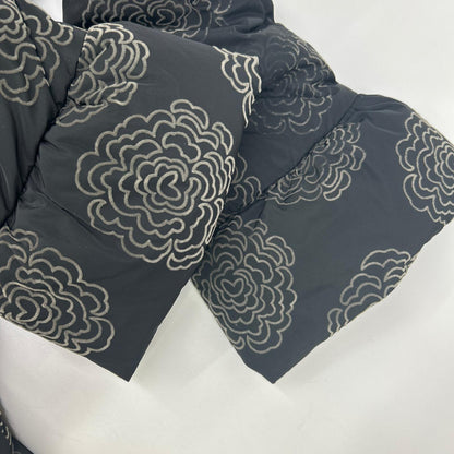 ARMANI COLLEZIONI DMB74WDM770 black floral padded jacket